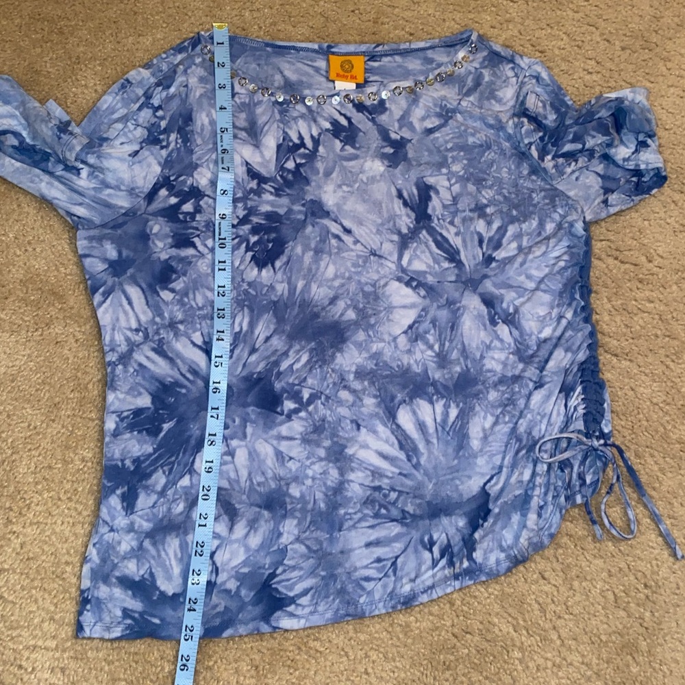 🩵💙Ruby Rd Side Tie Top💙🩵 - Picture 8 of 8